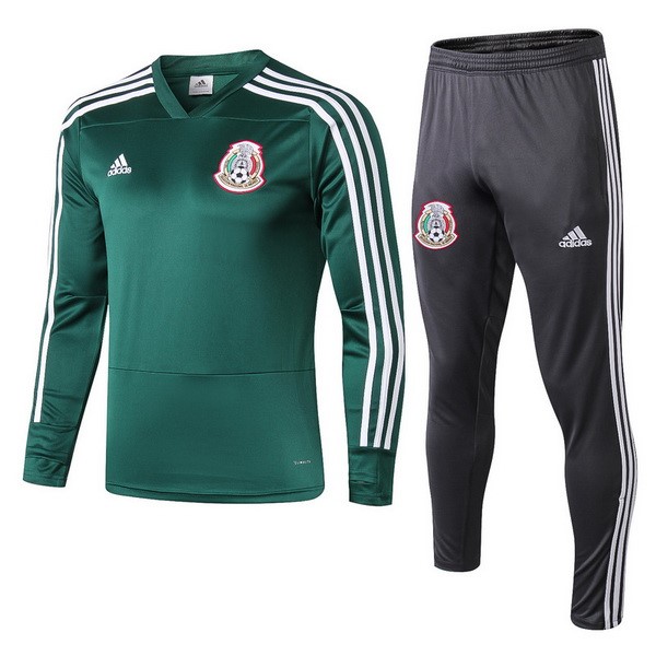 Chandal México 2018 Verde Gris